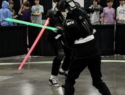 KJZZ — USA Fencing brought a new blade to Phoenix: The ‘Star Wars’ lightsaber